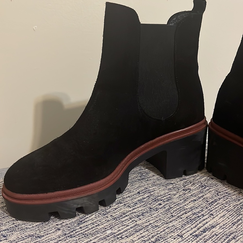 Antonio De Faria Suede Chelsea Boots - Picture 7 of 14